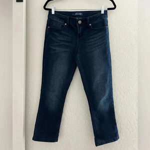 Seven7 women’s jeans size 4 dark wash cropped denim pants